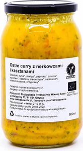 Krydret karry med kastanje-anami og mango ØKO 900 ml - ZAKWASOWNIA